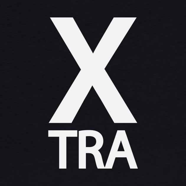 Extra being extra typographic design by DinaShalash